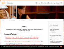 Tablet Screenshot of cdzn.pl